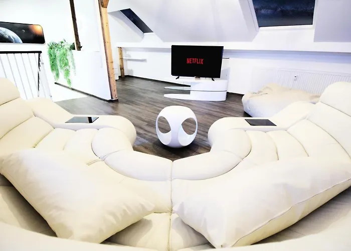 Space Loft Wohndesign Mit 2 Schlafzimmern L 450M Bis Uni Lejlighed Duisburg